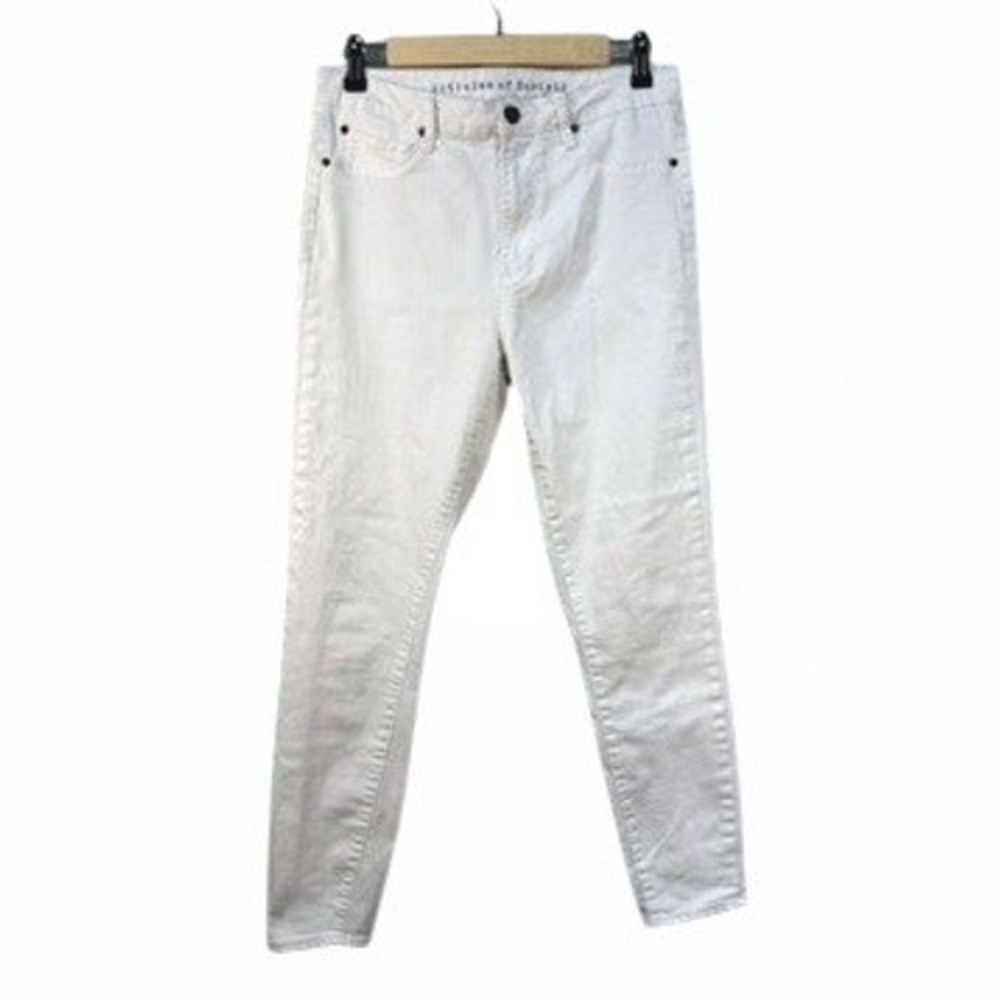 Articles of Society Grange Hill White Skinny Jeans 4018CR-367 Size 29 Womens